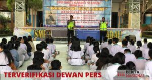 Ops Keselamatan Kapuas, Satlantas Polres Sekadau Gandeng Pelajar SMPK Santo Gabriel Jadi Pelopor Keselamatan Berlalu Lintas