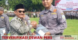 Bupati Situbondo Pimpin Apel Pengukuhan Satlinmas