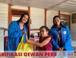 Kembali Berbagi, Mahasiswa ITKK Sekadau Salurkan Paket Sembako untuk Warga Kurang Mampu