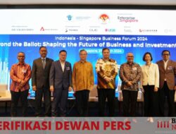 Hadiri ISBF 2024, Airlangga Rayu Pengusaha Singapura Investasi di Indonesia