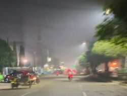 Akibat Kabut Asap Menyelimuti Kota Dumai,Masyarakat Mulai Merasakan Pedih di Mata