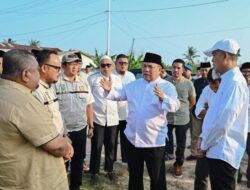 Melanjutkan Proyek Pembangunan Jembatan Wali Kota Dumai H. Paisal, SKM, MARS Berterima Kasih Kepada Pj Gubernur Riau