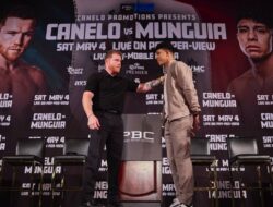 Jab Jaime Munguia Kunci Kemenangan Lawan Saul Canelo Alvarez