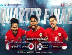 Indonesia U-23 vs Korea Selatan U-23 di Perempat Final Piala Asia U-23, Tonton di RCTI+