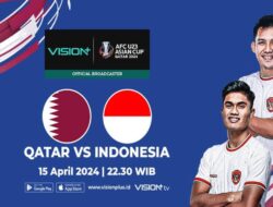 Link Live Streaming Qatar vs Indonesia, Saksikan Piala Asia U-23 2024 di Vision+