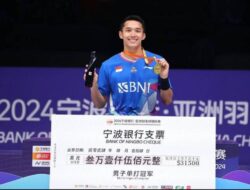 Jonatan Christie Melesat ke Peringkat 3 usai Juara BAC 2024