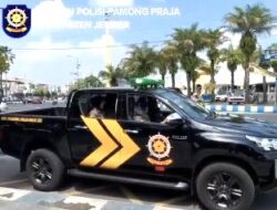 Jember Kota Santri, Satpol PP Imbau Salat Jumat dengan Mobil Patroli – BeritaNasional.ID