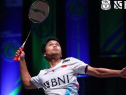 Menang Susah Payah, Ginting Bawa Indonesia Unggul atas Korea Selatan 1-0