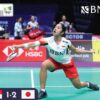 Ester Gagal Sumbang Poin, Indonesia vs Jepang 1-2