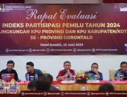 KPU Provinsi Gorontalo Gelar Rapat Evaluasi Indeks Partisipasi Pemilu – BeritaNasional.ID