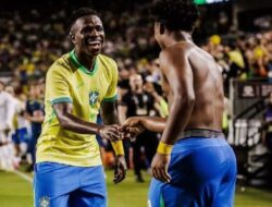 Pelatih Brasil Kesal Vinicius Junior Absen Lawan Uruguay gara-gara Kartu Kuning