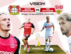 Leverkusen vs VfB Stuttgart di Vision+