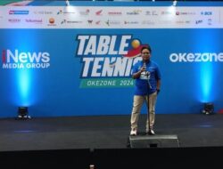 Resmi Dibuka, Table Tennis Okezone 2024 Dorong Silaturahmi dan Gaya Hidup Sehat