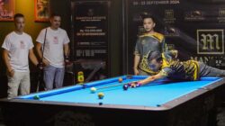 Canda Tawa di Laga Ekshibisi Juara Dunia dan Eropa Biliar Kontra Finalis Mansion Sports 9 Ball Tournament