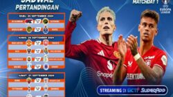 Jadwal Streaming Liga Europa Matchday Pertama di RCTI+ SuperApp