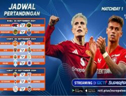 Jadwal Streaming Liga Europa Matchday Pertama di RCTI+ SuperApp