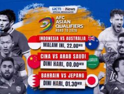 Malam Ini di iNews Pukul 22.00 WIB, Ambisi Indonesia Habisi Australia Dilanjutkan China vs Arab di Kualifikasi Piala Dunia 2026 Zona Asia