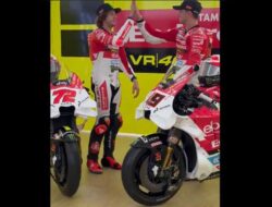 Motor Tim Valentino Rossi Pakai Livery Merah Putih di MotoGP Indonesia 2024, Netizen: Menyala Abangku!