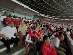 Pede, Azizah Salsha Datang ke GBK Dukung Pratama Arhan di Laga Indonesia vs Australia