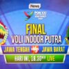 Saksikan Pertandingan Final Cabor Voli Putra PON XXI Aceh-Sumut 2024, Live di Inews Sore Ini Pukul 18.30 WIB