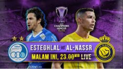 Ambisi Esteghlal FC Curi Poin atas Al Nassr di AFC Champion League Elite, Live di iNews