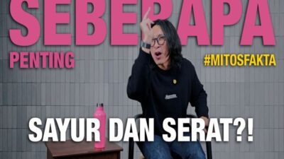 Dr. Tirta Bongkar Rahasia Sehat, Jangan Sepelekan Sayur dan Serat!