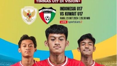 Link Live Streaming Timnas Indonesia U-17 vs Kuwait: Skuad Garuda Siap Tempur