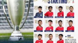 Susunan Pemain Timnas Indonesia U-17 vs Kepulauan Mariana Utara U-17