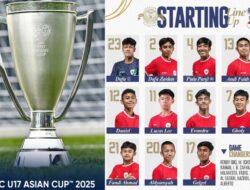 Susunan Pemain Timnas Indonesia U-17 vs Kepulauan Mariana Utara U-17