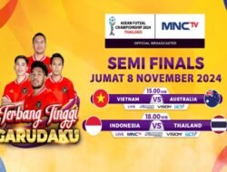 MNCTV Tayangkan Indonesia Hadapi Thailand di Babak Semifinal