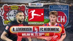 Bayer Leverkusen vs FC Heidenheim, Besok Malam Pukul 21.30 WIB Live di iNews