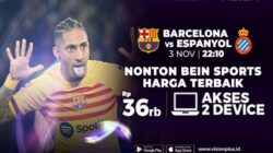 Jadwal dan Link Nonton Barcelona vs Espanyol Pekan ini di Vision+