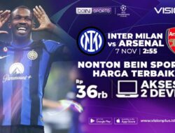 Link dan Jadwal Streaming Inter vs Arsenal di Liga Champions 2024/25