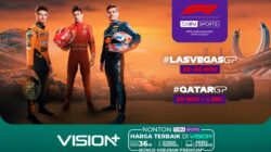 Streaming Formula 1 Las Vegas Grand Prix 2024 di Vision+