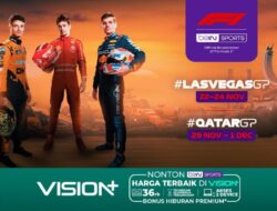 Streaming Formula 1 Las Vegas Grand Prix 2024 di Vision+