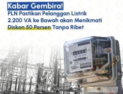 PT PLN (Persero) Memastikan Bahwa Diskon Tarif listrik 50 Persen Akan di Terima Oleh 81,4 Juta Pelanggan