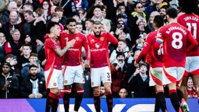 Manchester United Cukur Everton 4-0 di Old Trafford