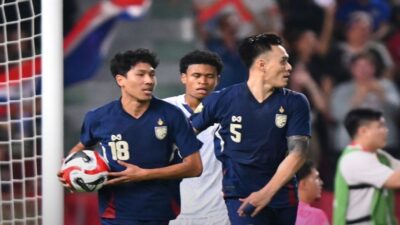 Gol Hantu Thailand ke Gawang Filipina Bawa Gajah Perang ke Final