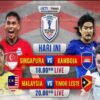 Live di iNews, Timor Leste vs Malaysia di ASEAN Mitsubishi Electric Cup 2024