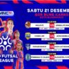 Live di MNCTV Pro Futsal League 2025, Halus FC Jakarta vs Unggul FC Malang