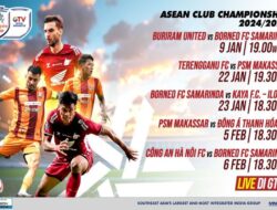 GTV Resmi Jadi Official Broadcaster Asean Club Championship (ACC) 2024/2025: Dukung Klub Indonesia!