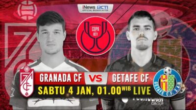 Live di iNews! Granada vs Getafe di Babak 16 Besar Copa del Rey, Sabtu (4/1/2025)