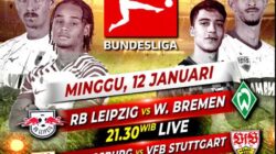 RB Leipzig vs Werder Bremen, Live di iNews Pukul 21.30 WIB