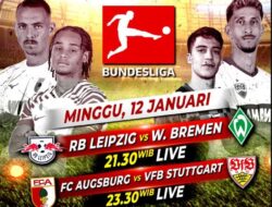 RB Leipzig vs Werder Bremen, Live di iNews Pukul 21.30 WIB